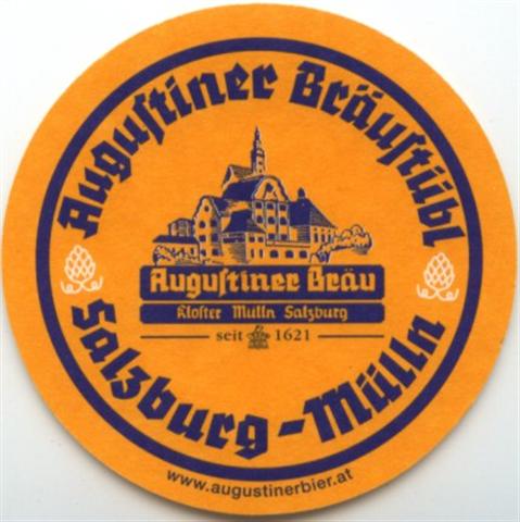 salzburg s-a augustiner 4a (rund215-hg orange-hopfen wei-blauorange) 